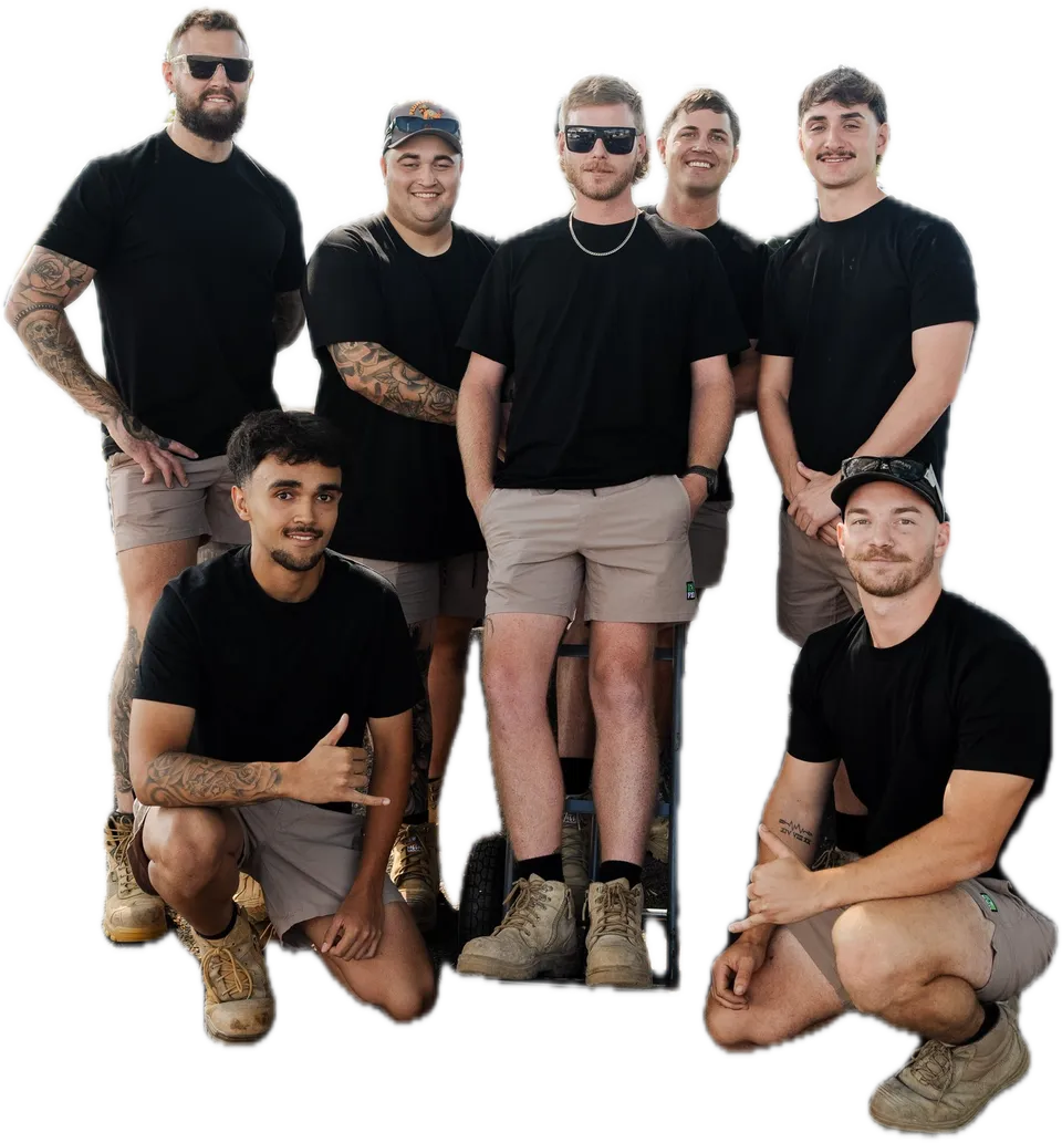 Mitchelton Blocked Drain Services team